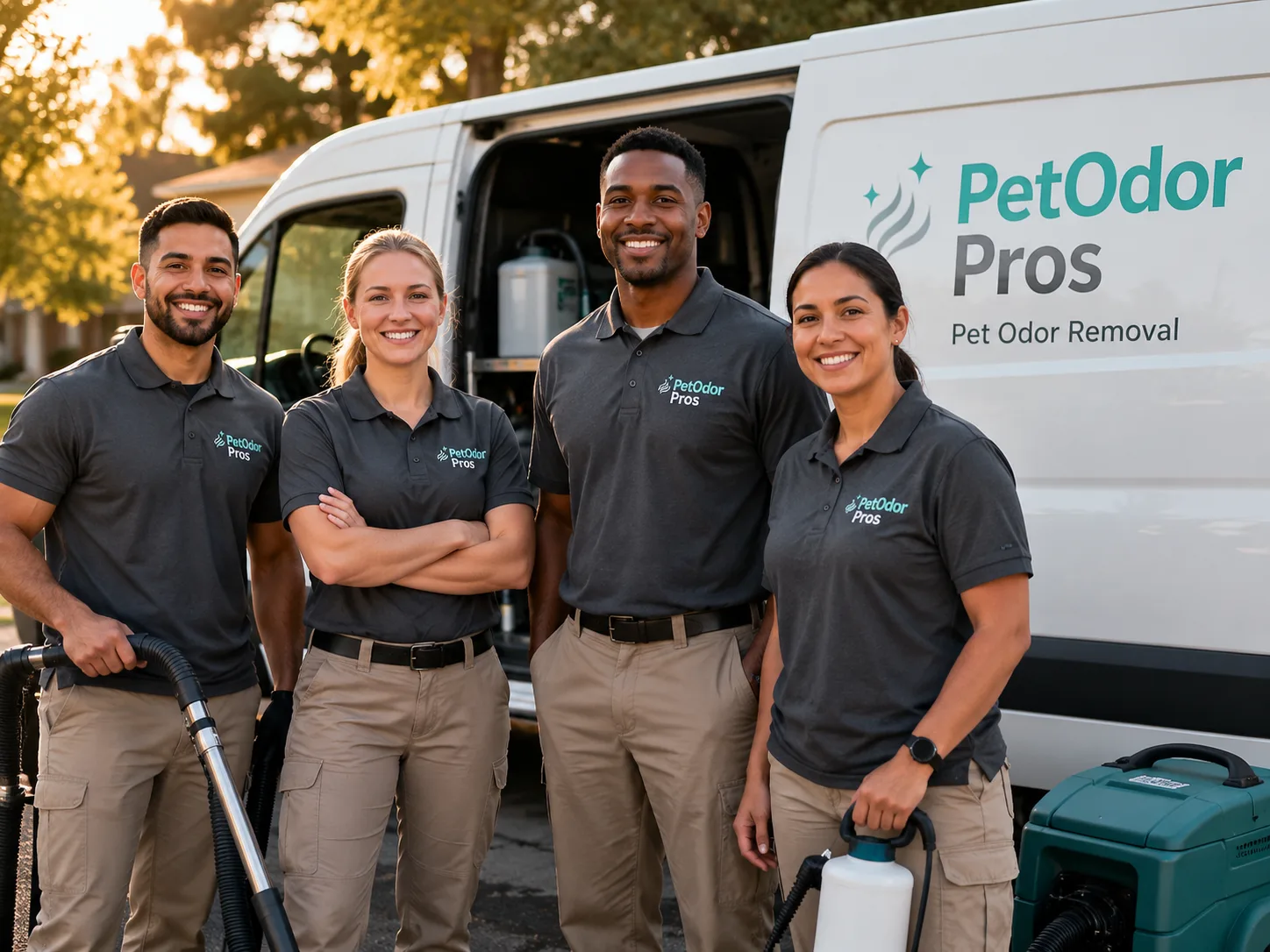 Pet Odor Removal team serving Grove City, PA